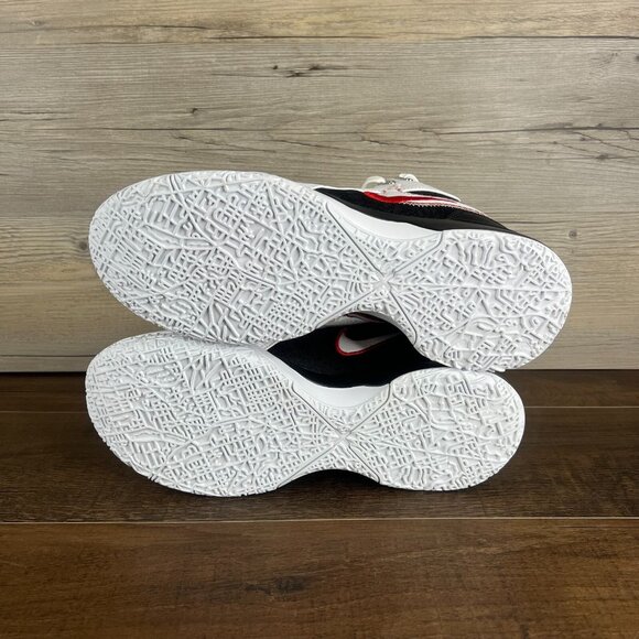 Nike LeBron NXXT Gen AMPD First Game Mens Size 13 White Black Red FJ1566 100 New - Picture 8 of 9